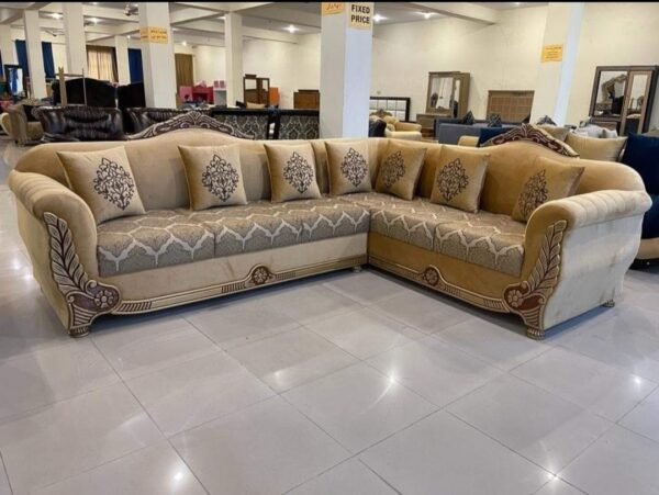 6 Seater Taj L Shape Sofa