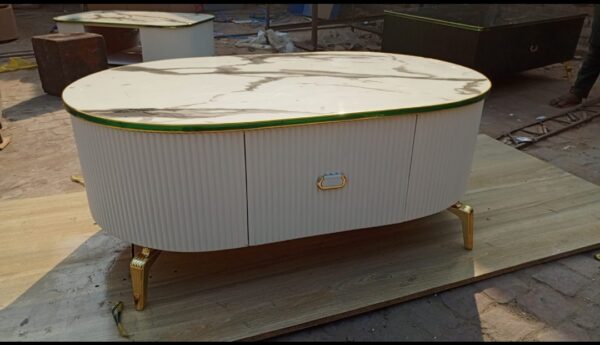 Brass Legs Uv Top Table