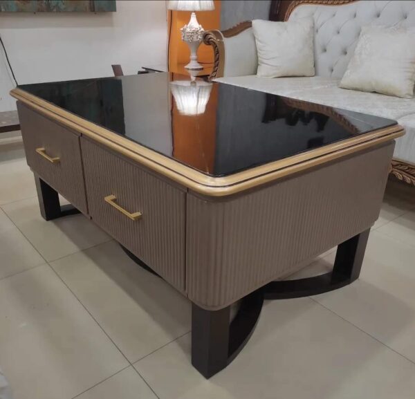 Lavish Center Table with Drawers