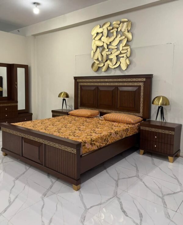 Wooden Bed Set